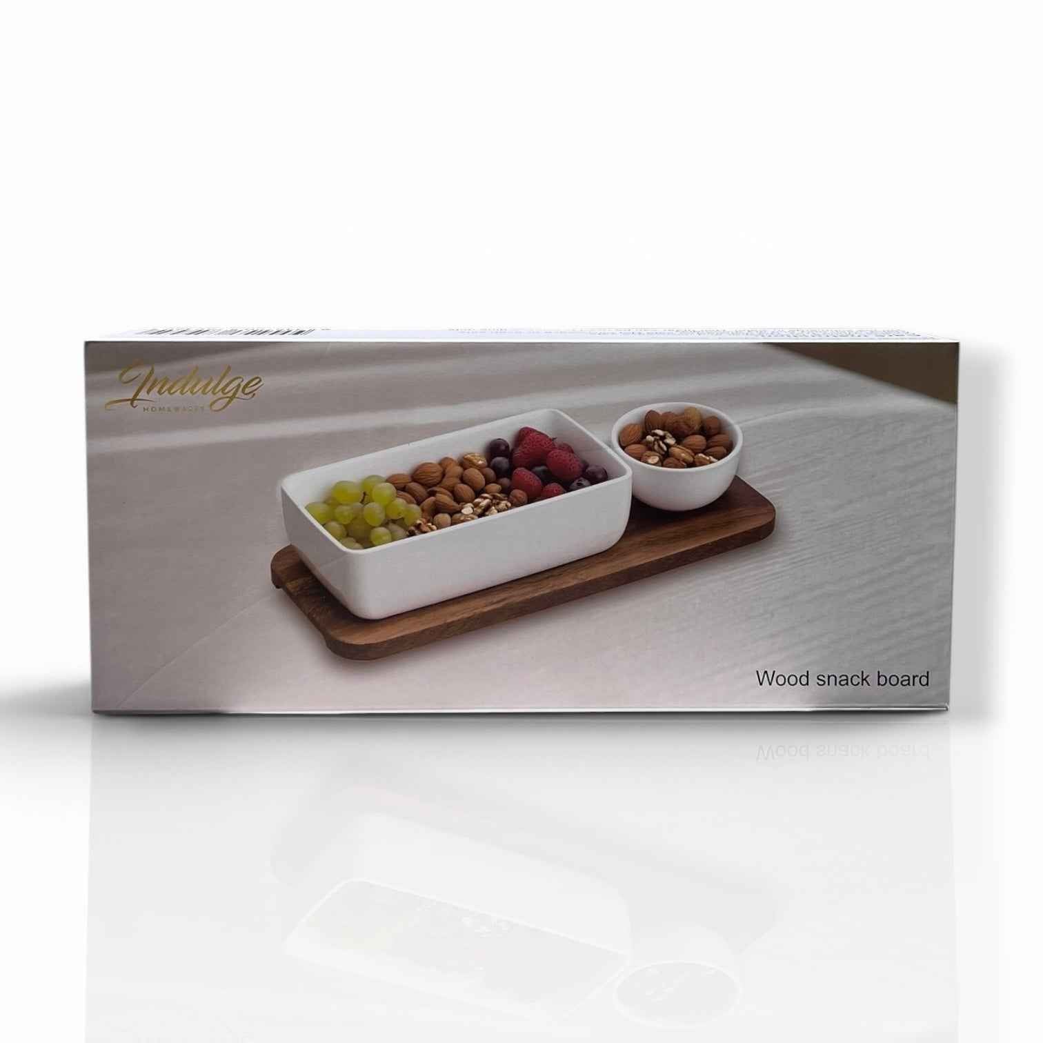 WOOD SNACK BOARD