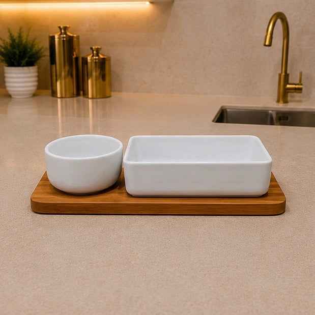 WOOD SNACK BOARD