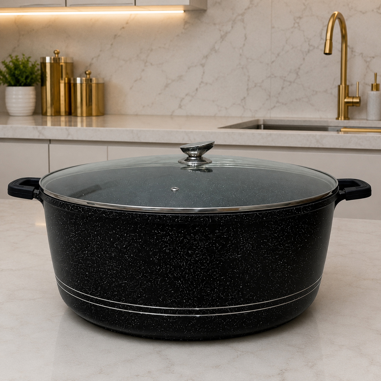 44CM DIE-CASTING CASSEROLE - Indulge Homeware