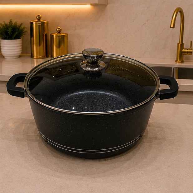 44CM DIE-CASTING CASSEROLE