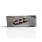 WOOD CONDIMENT TRAY